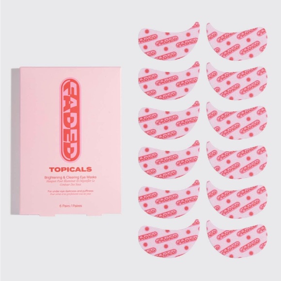 💕 2 for $40💕 Topicals Faded Under Eye Brightening and Clearing Eye Masks - Picture 2 of 5